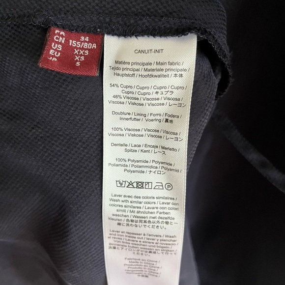 Comptoir des Cotonniers Dark Blue Dress - Picture 5 of 5